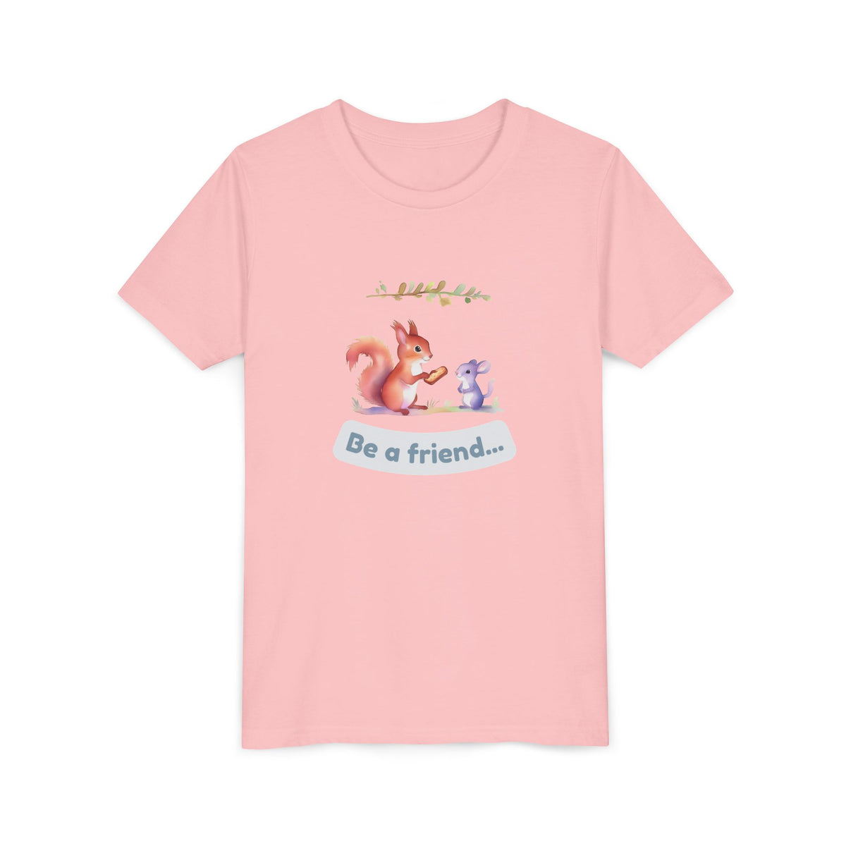 Affirmation Kids T‑Shirt – Be a Friend – Back to School Confidence Tee
