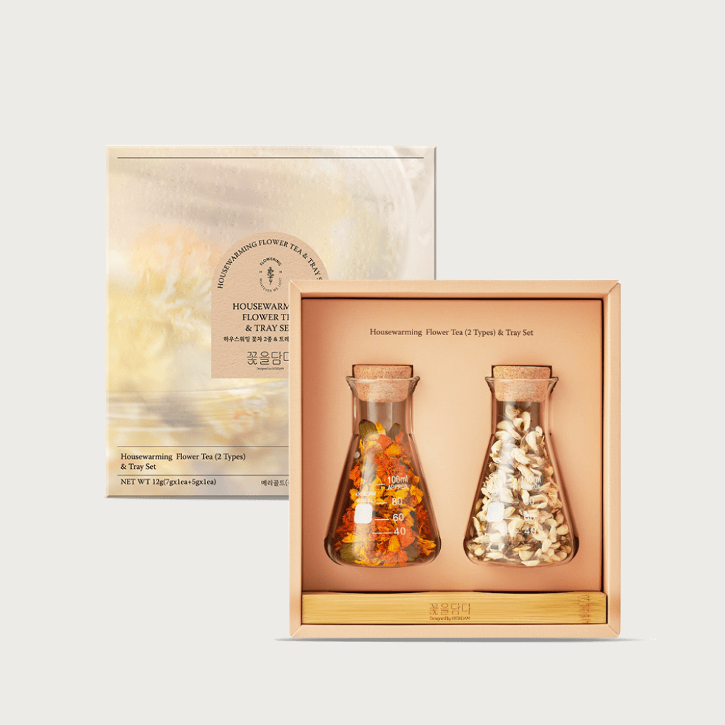 🌼 Housewarming Flower Tea Gift Set