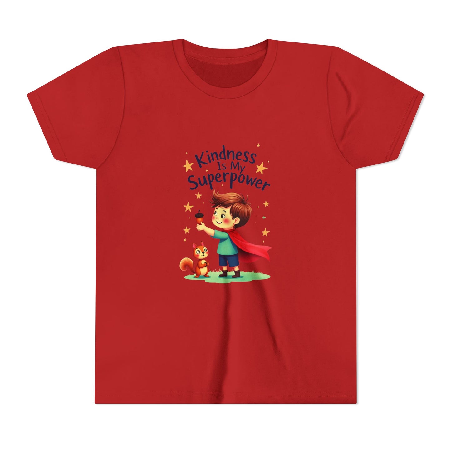 Affirmation Kids T‑Shirt – " Kindness is My Superpower– Back to School Confidence Tee