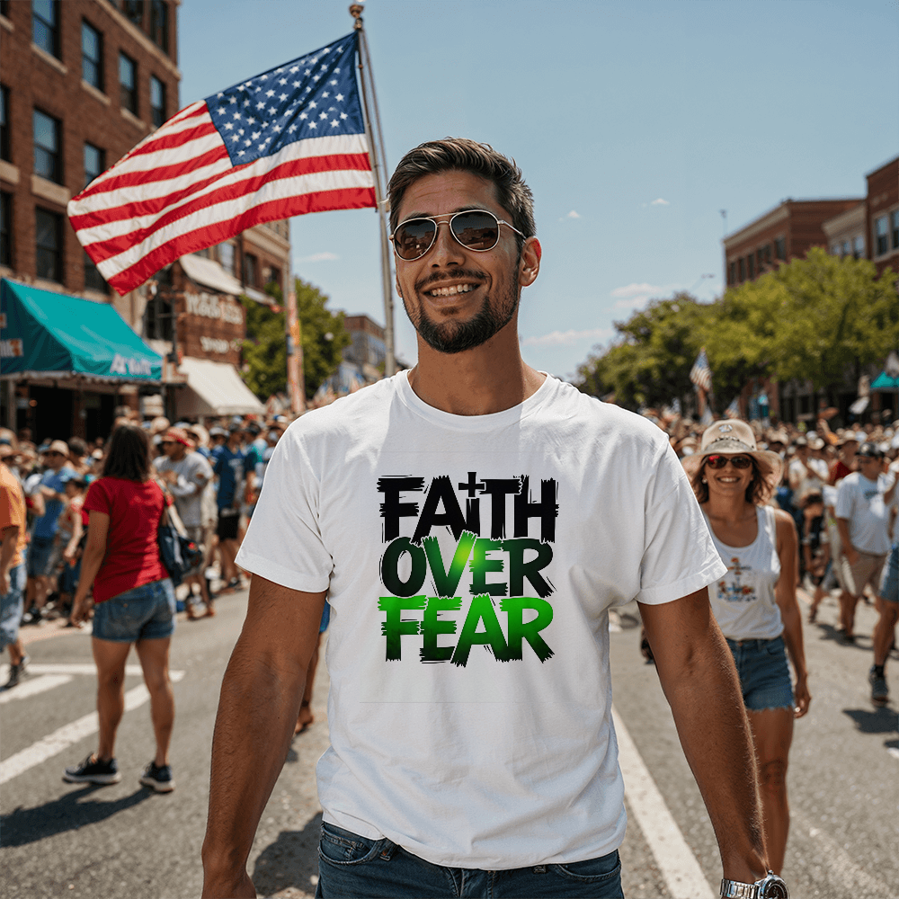 T-shirt: Faith Over Fear Adult Size