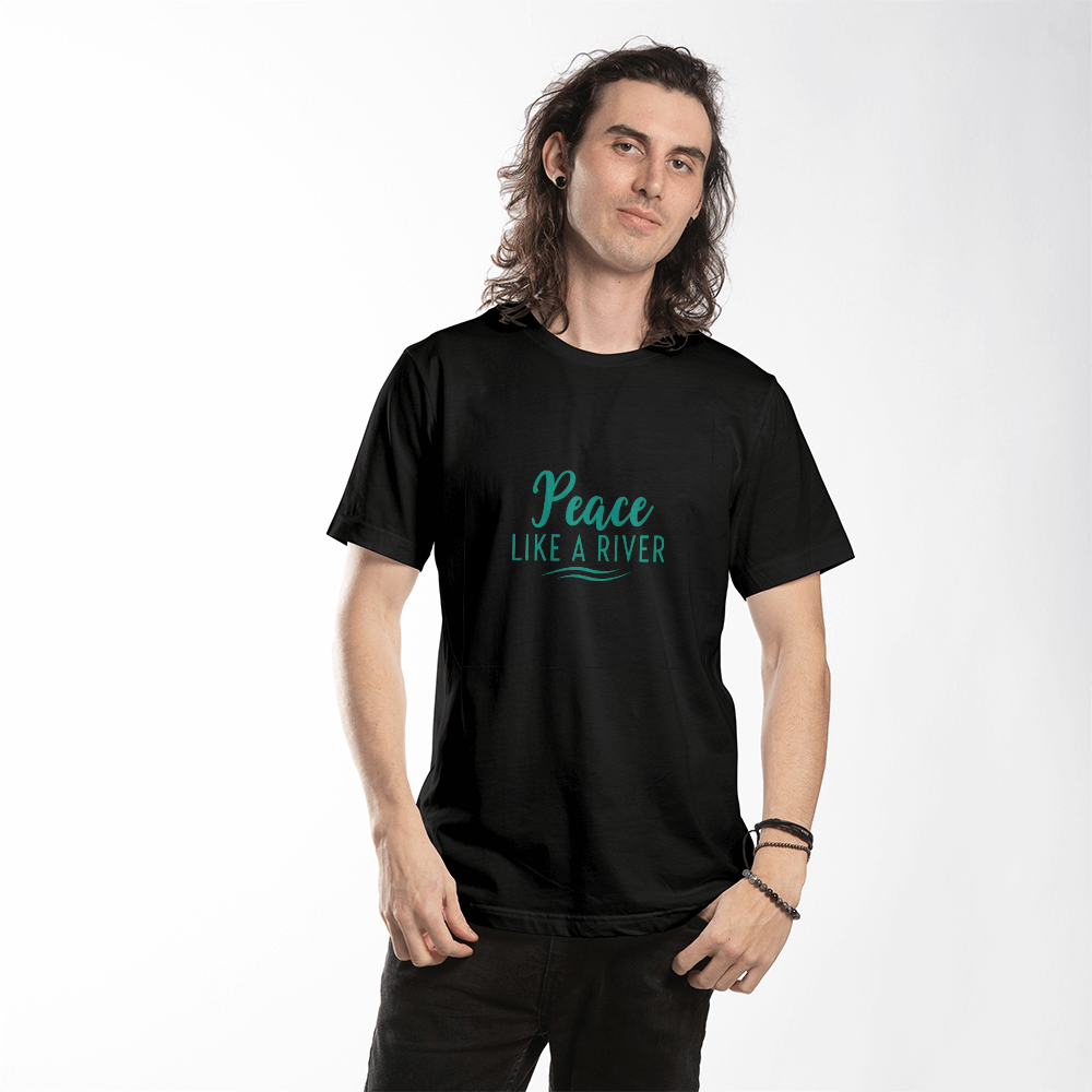 T-shirt: Peace Like A River Adult Size