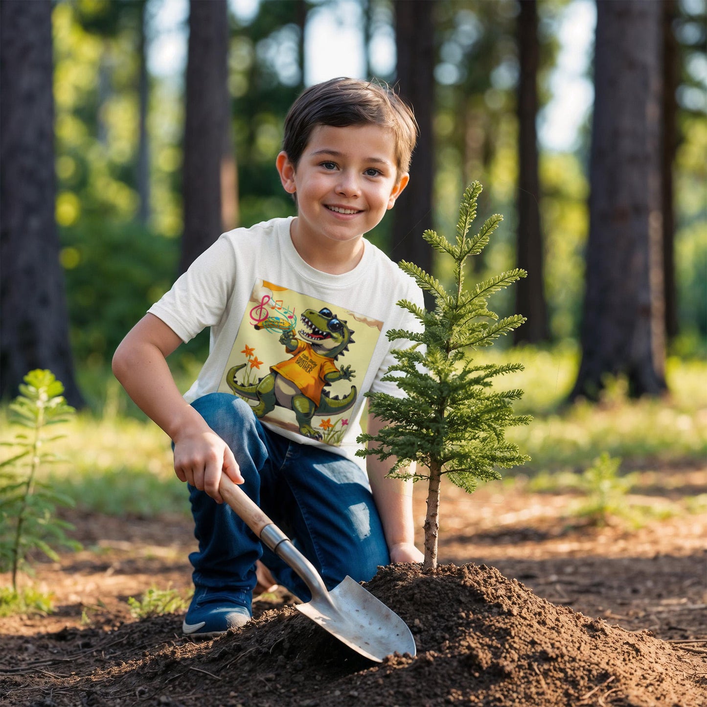 T-Shirt: Rootin' Tootin' Big Bro