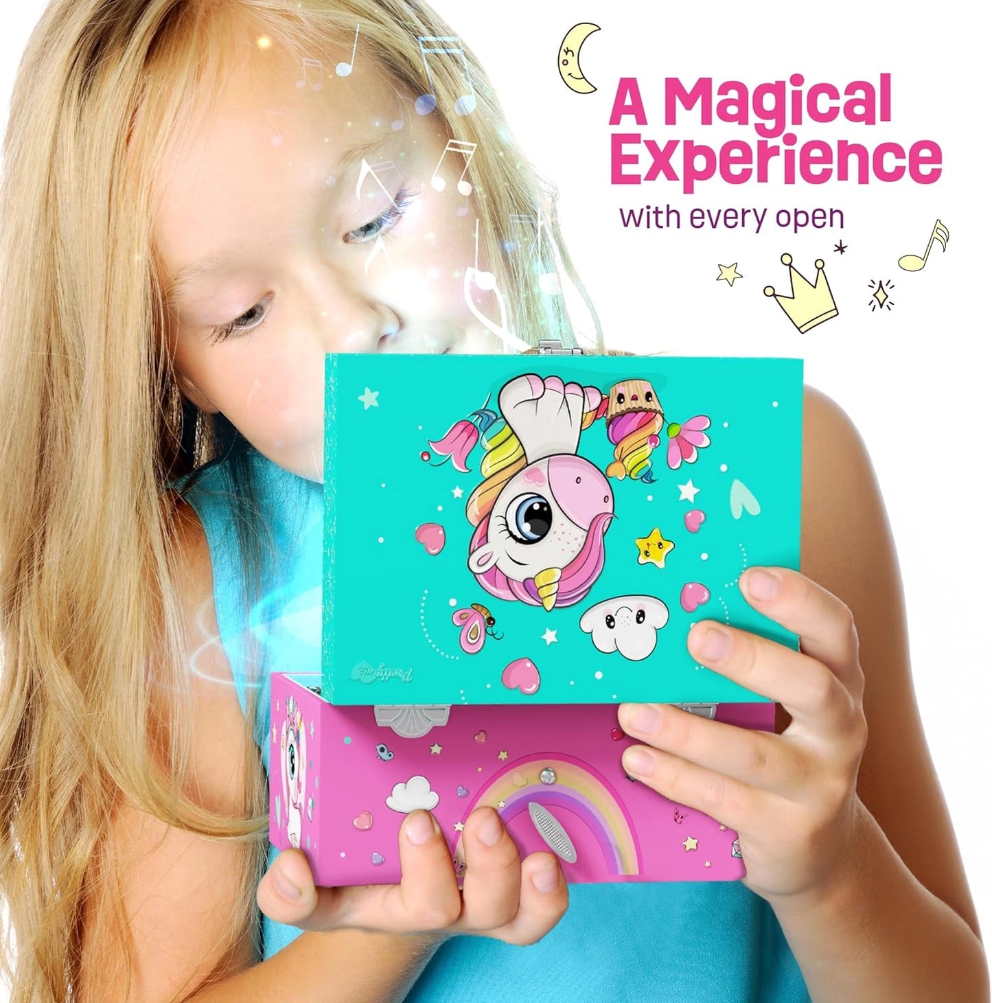 Unicorn Musical Jewelry Box For Kids