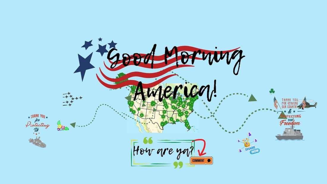 Good Morning, America! Greetings from Iowa