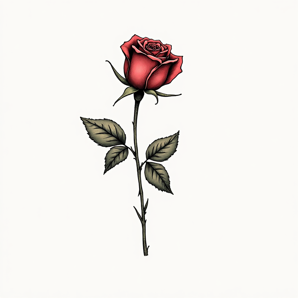 Rose in Bloom