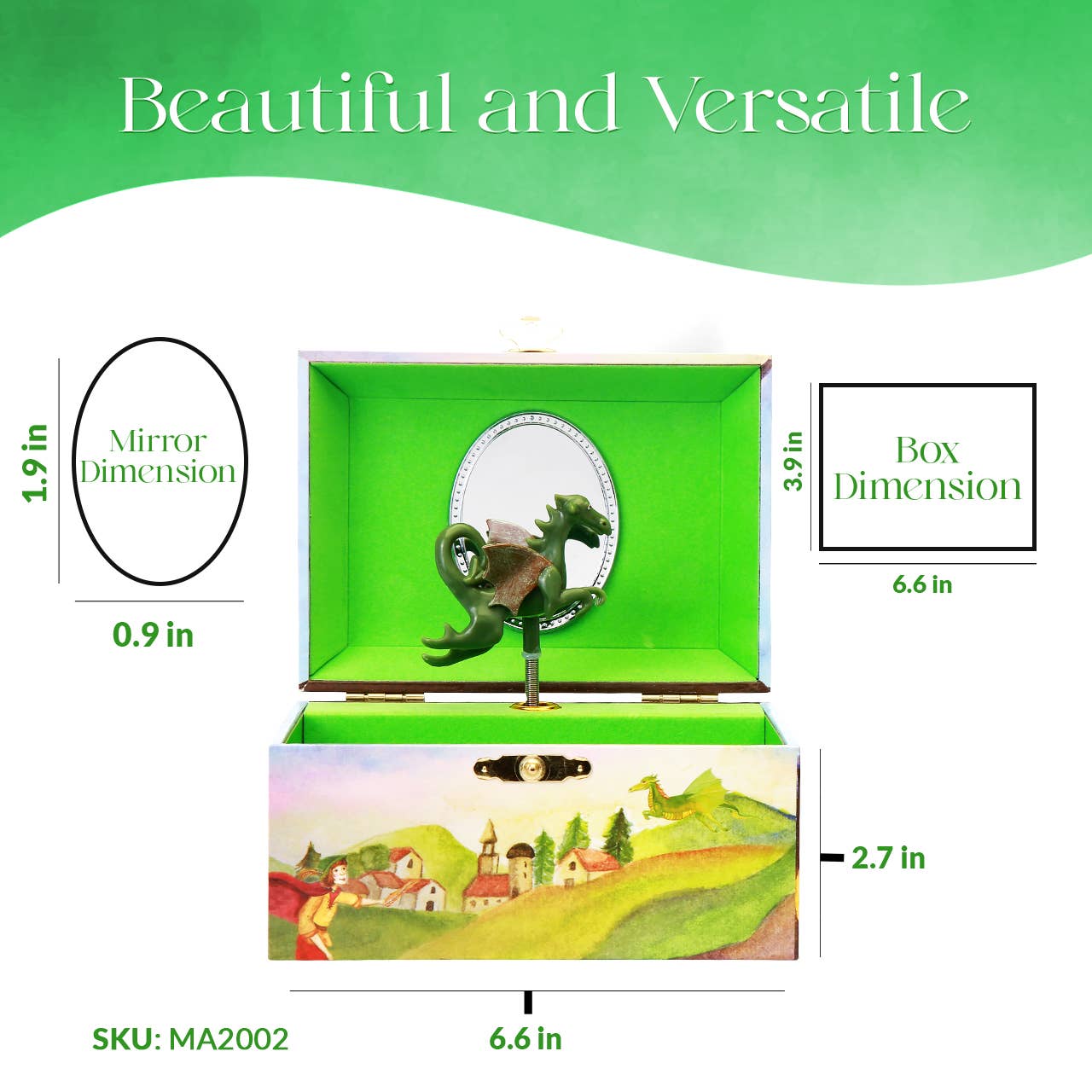 Enchantmints - Playful Dragon Music Box