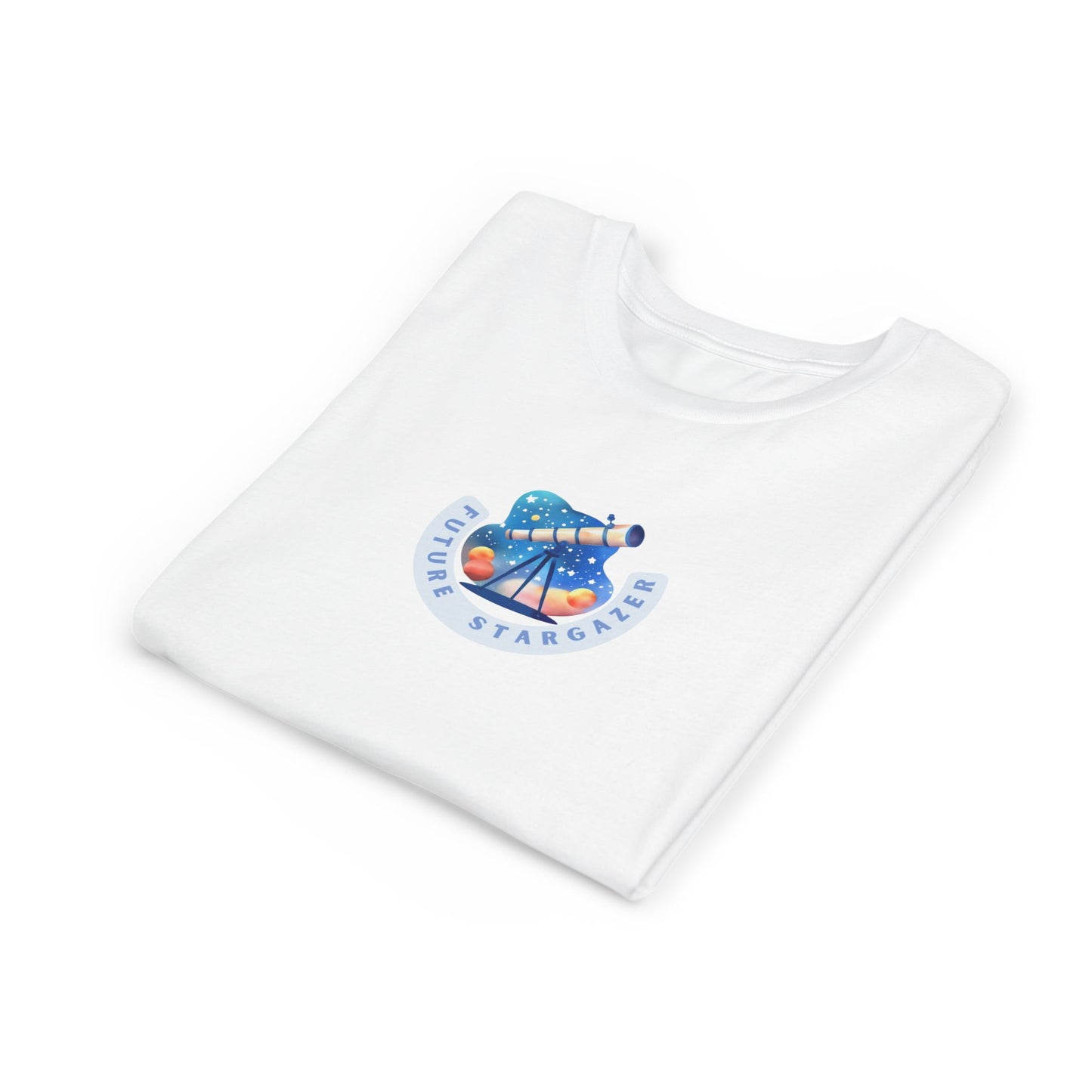 Youth Tee — 'Future Star' Space Telescope Graphic