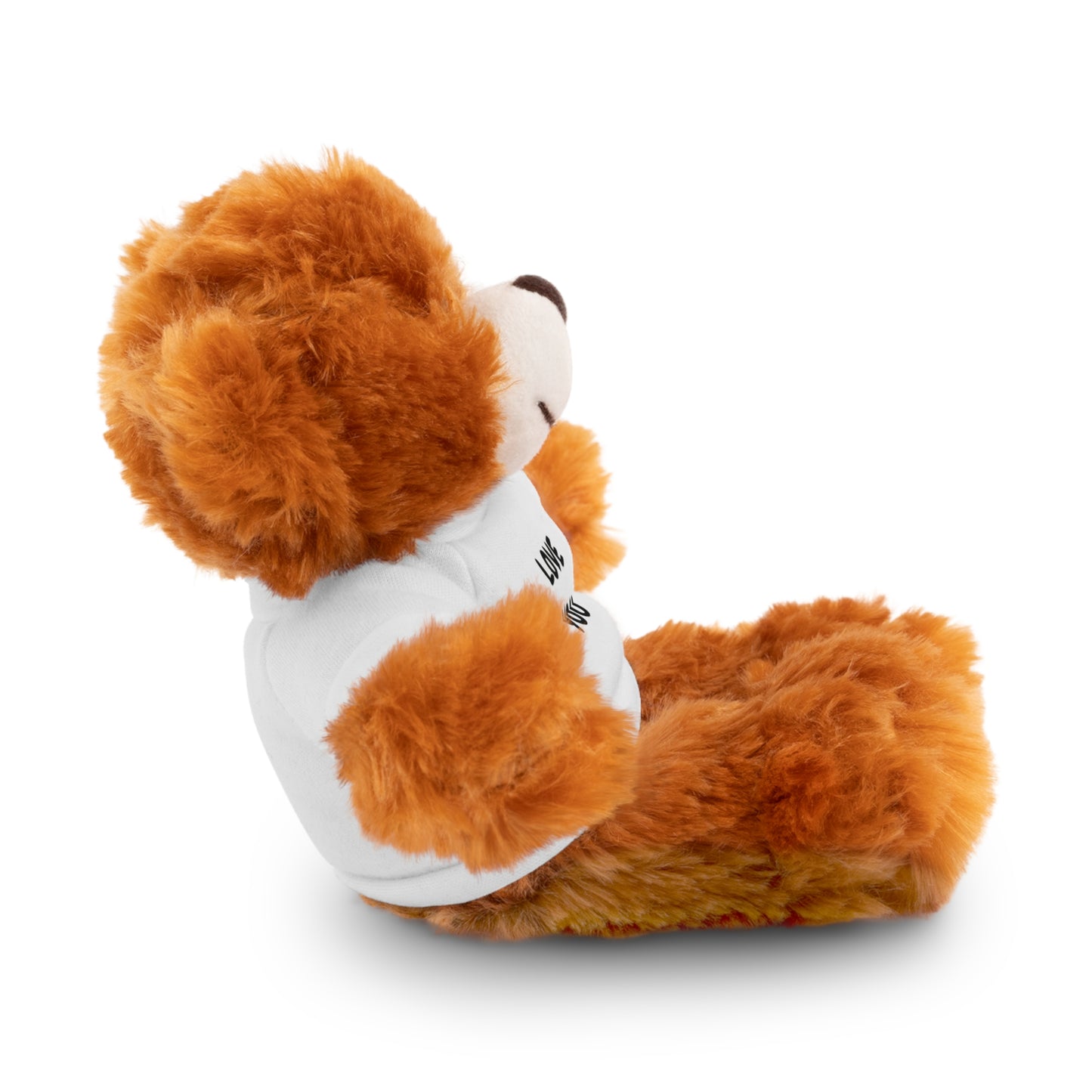 'Love You' Plush Animal with Tee — Cute & Cuddly Stuff with Support for your Home Team