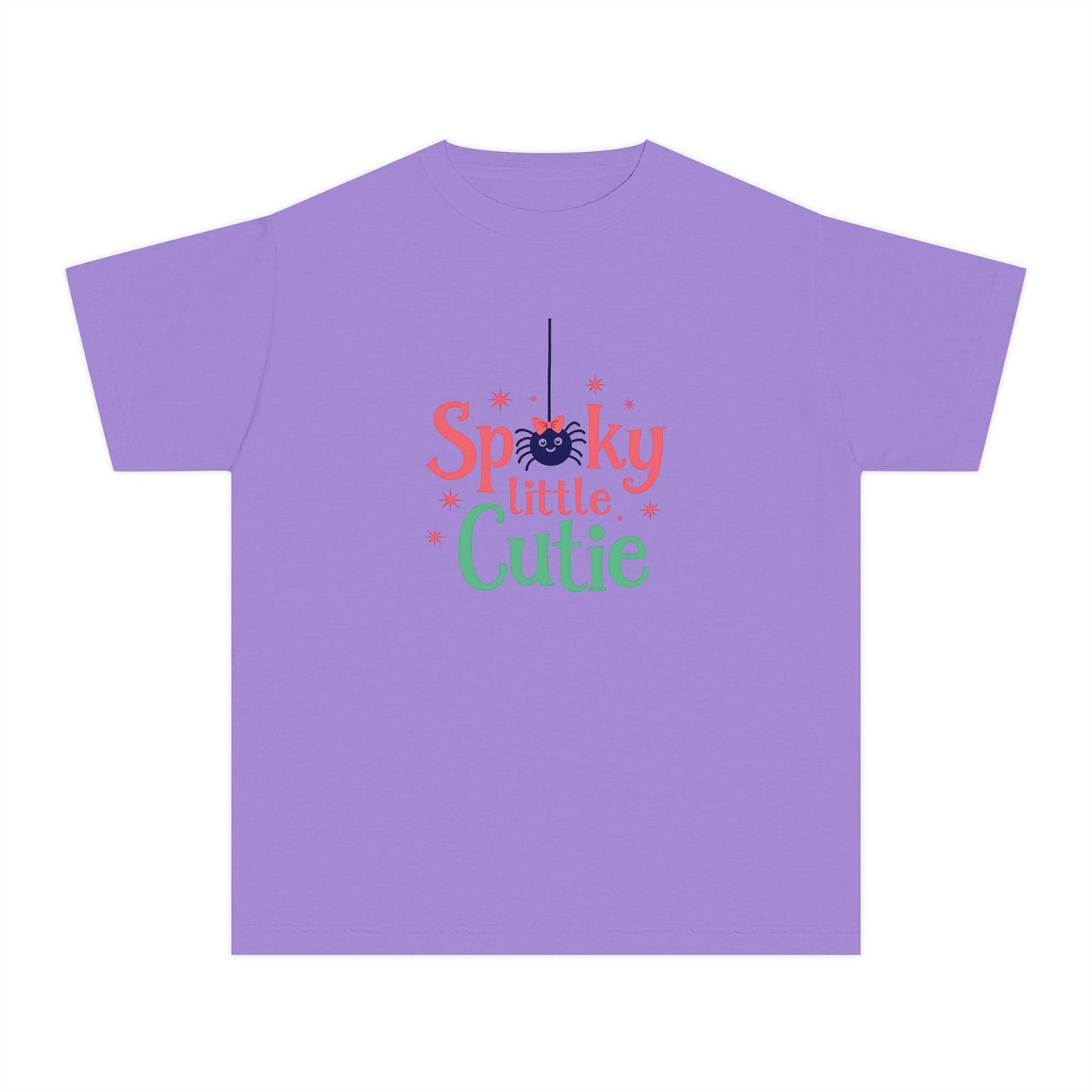 Youth Tee — "Spooky Little Cutie" Halloween Kids Shirt