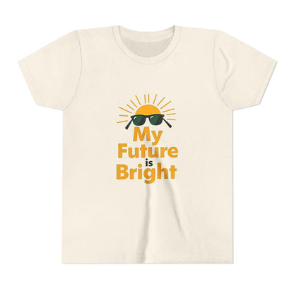 Youth Tee - “My Future is Bright” Sun & Sunglasses Kids Shirt