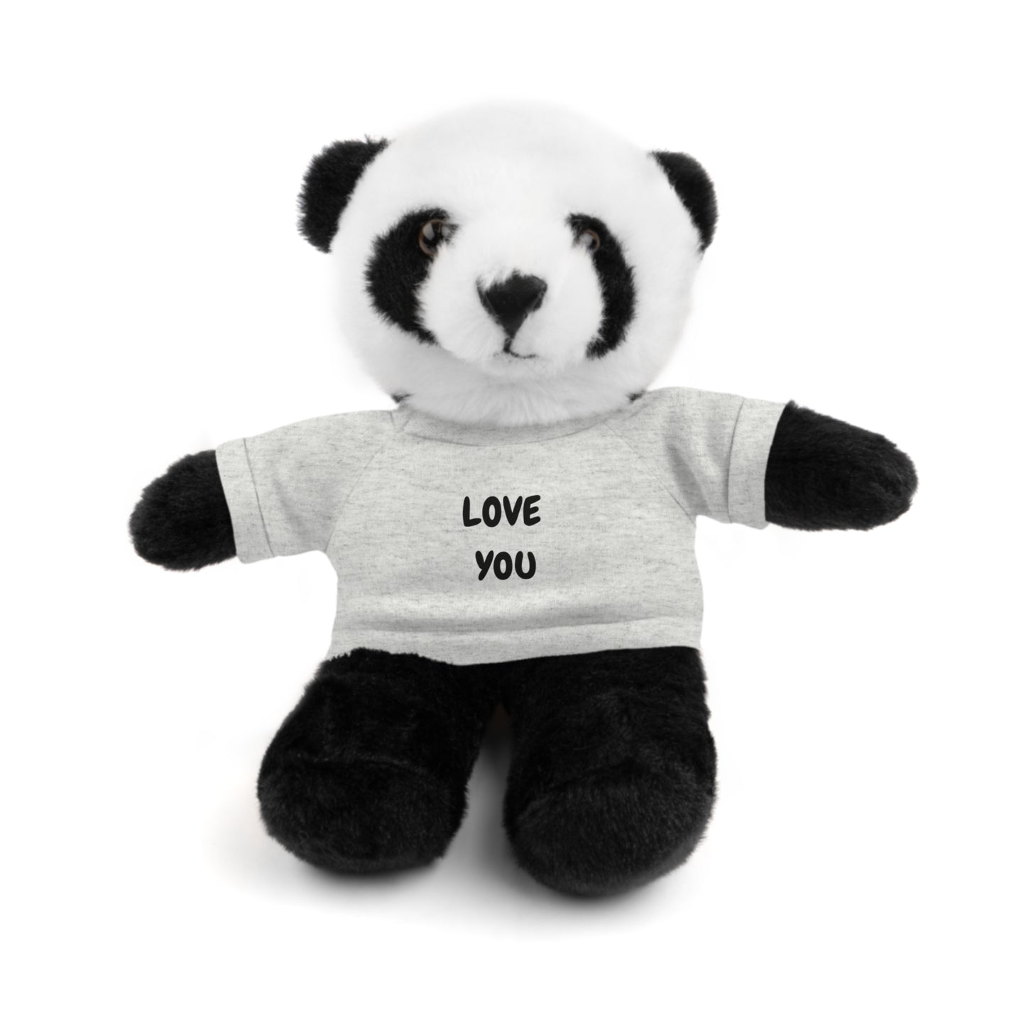 'Love You' Plush Animal with Tee — Cute & Cuddly Stuff with Support for your Home Team
