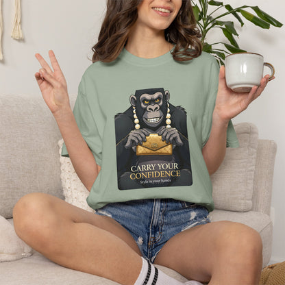 Girl‑Girl™ 01A · “Carry Your Confidence” Unisex Tee