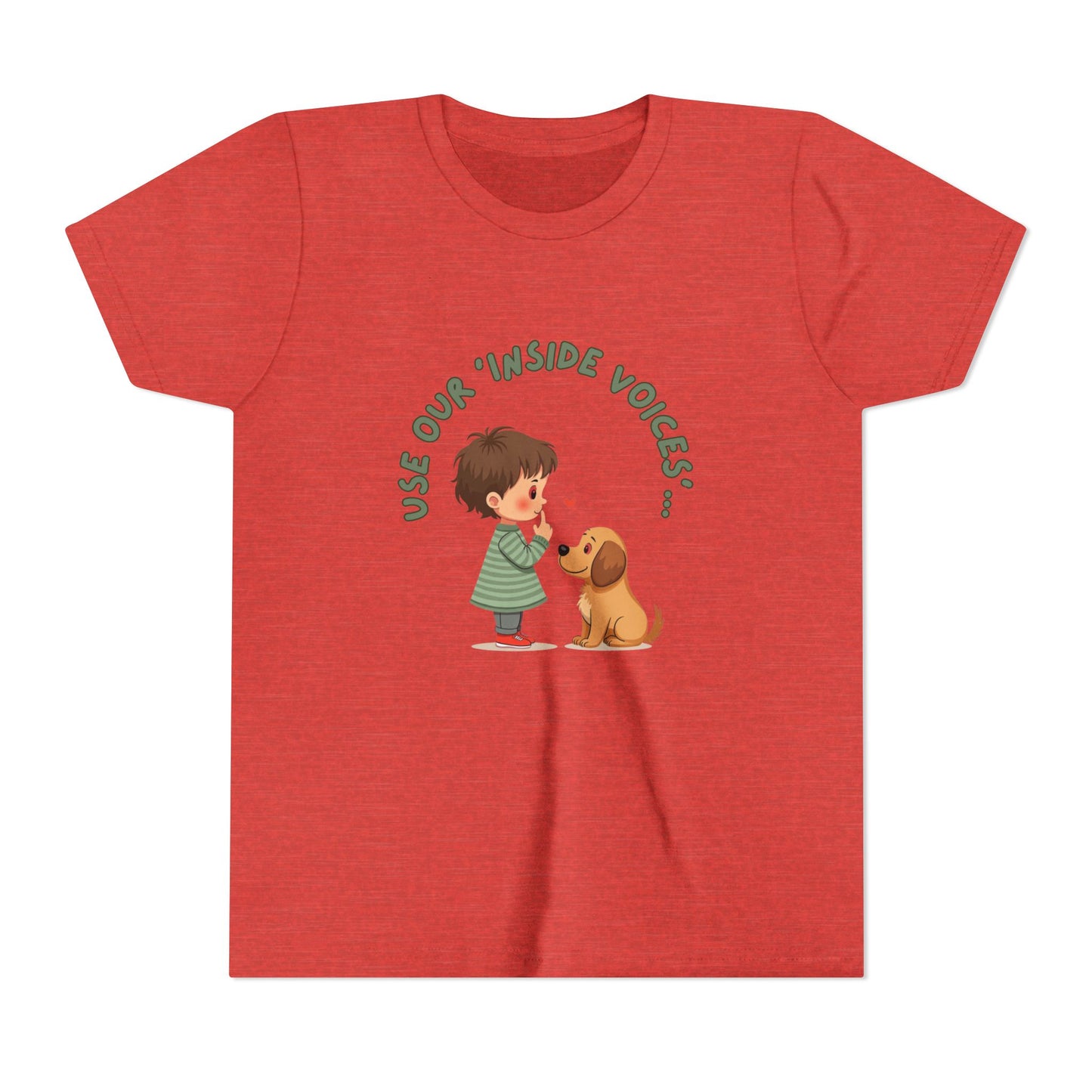 Affirmation Kids T‑Shirt – I Can Use My "Inside Voice" – Back to School Confidence Tee