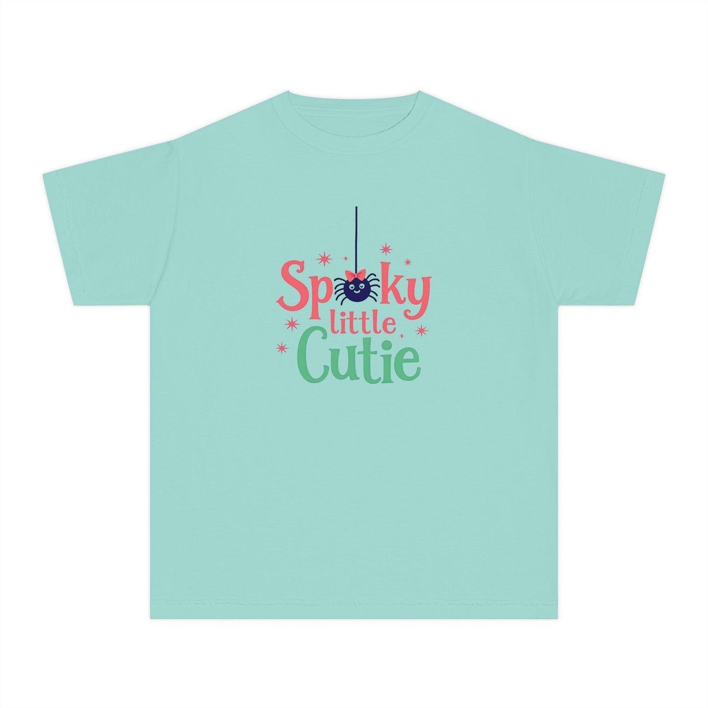 Youth Tee — "Spooky Little Cutie" Halloween Kids Shirt