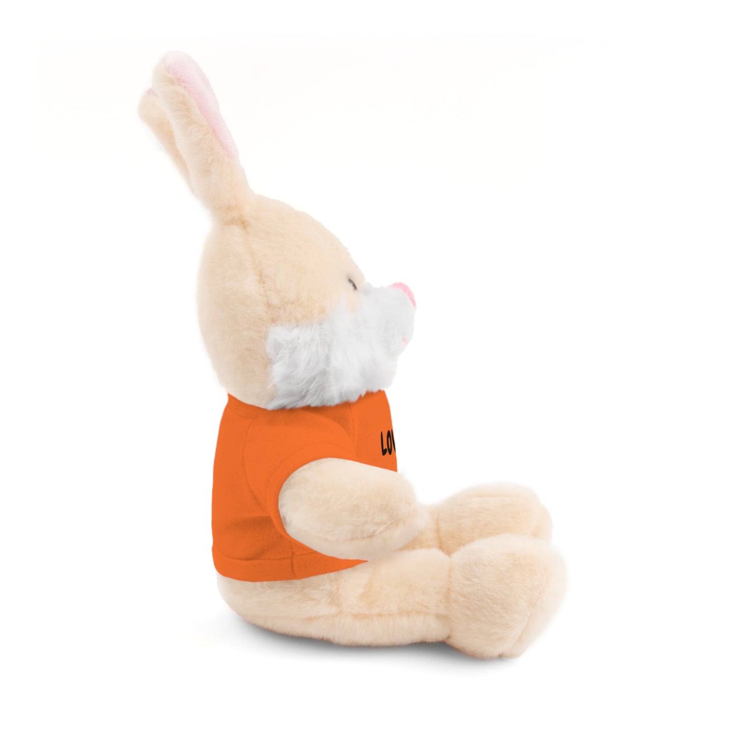 'Love You' Plush Animal with Tee — Cute & Cuddly Stuff with Support for your Home Team