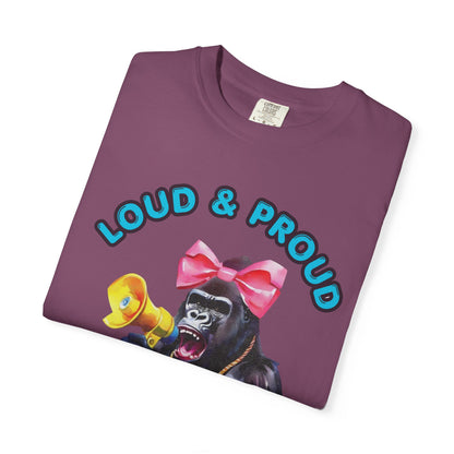 Girl‑Girl™ 01A · “Loud & Proud” Cheerleader Unisex Tee