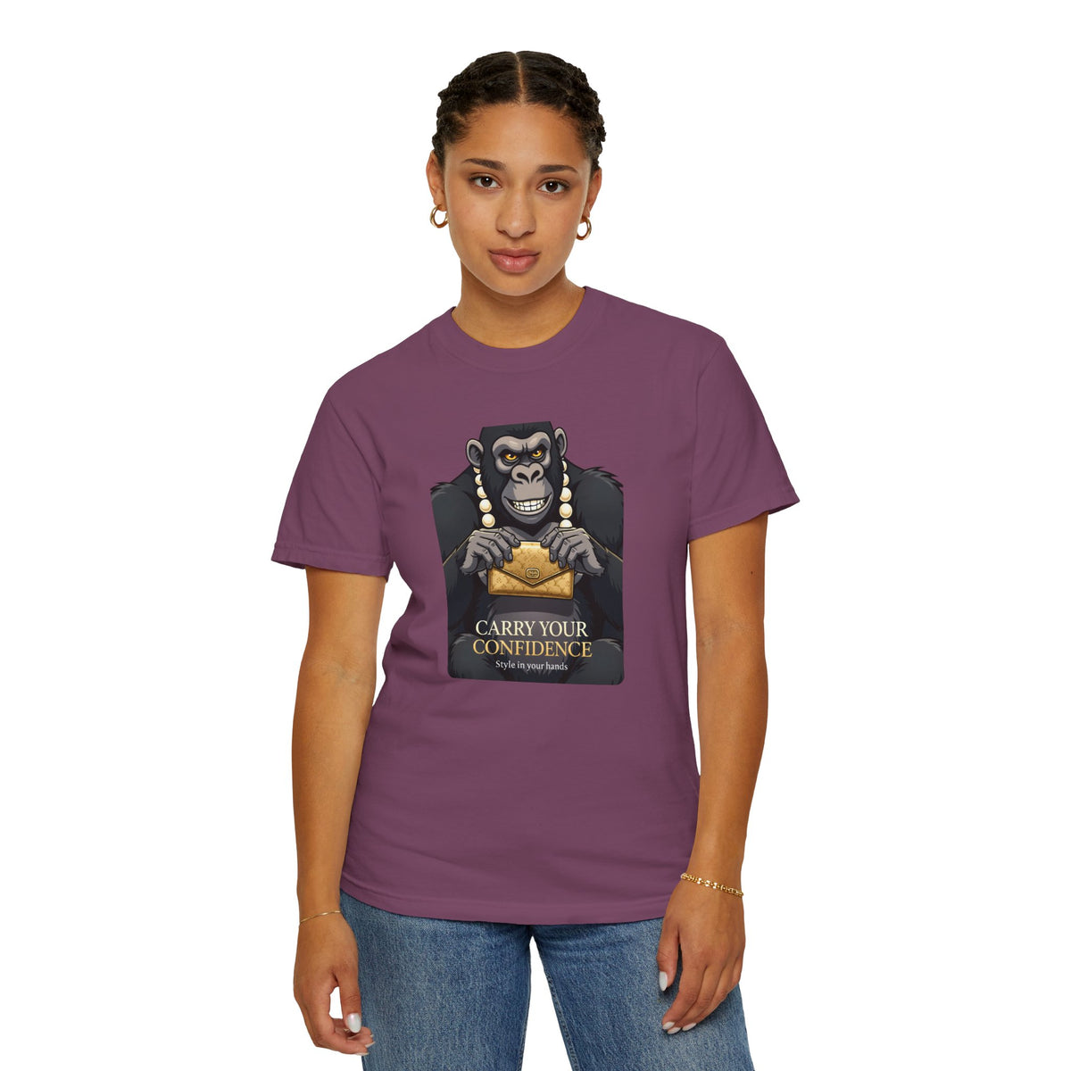 Girl‑Girl™ 01A · “Carry Your Confidence” Unisex Tee