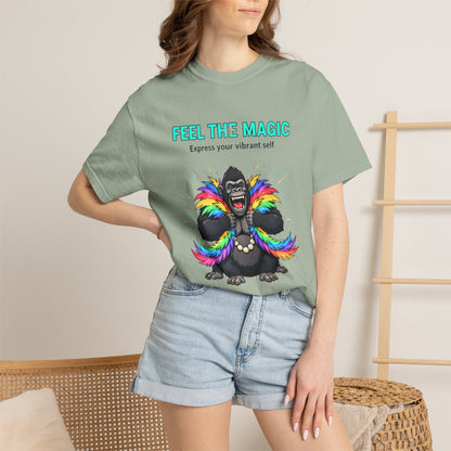 Girl‑Girl™ 01A · “Feel the Magic” Unisex Tee
