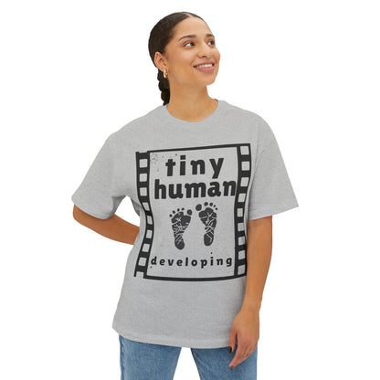 Tiny Human Developing Tee — Pregnancy Announcement T-Shirt