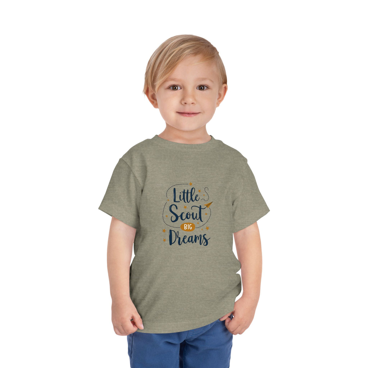 Toddler Tee — “Little Scout BIG Dreams” | Little Explorer Adventure Shirt
