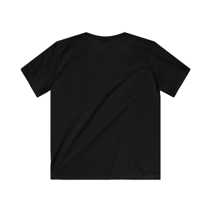 Spooky CatWitch Halloween Tee - Kids Softstyle Tee