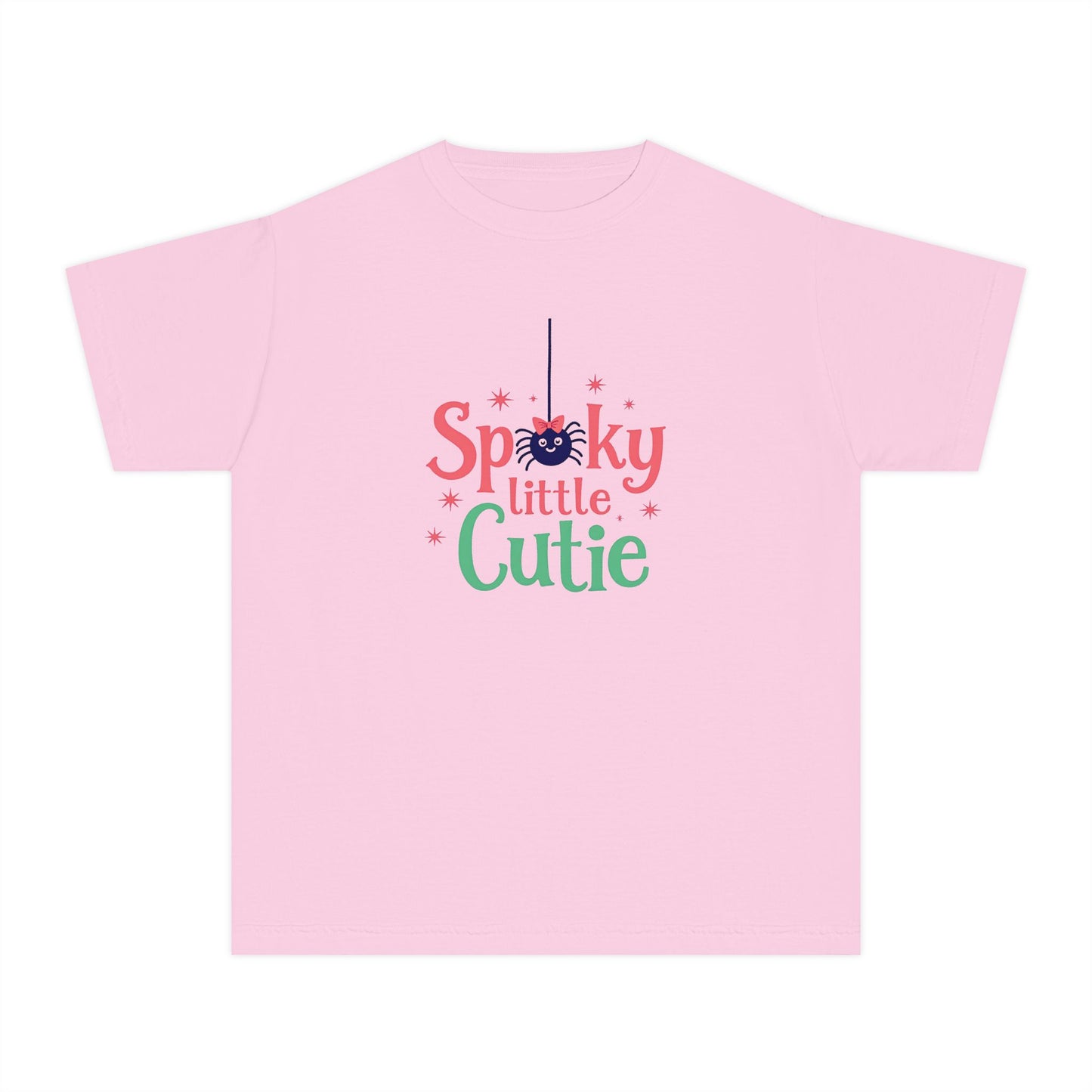 Youth Tee — "Spooky Little Cutie" Halloween Kids Shirt