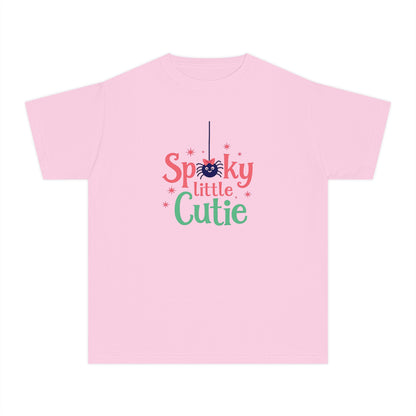 Youth Tee — "Spooky Little Cutie" Halloween Kids Shirt