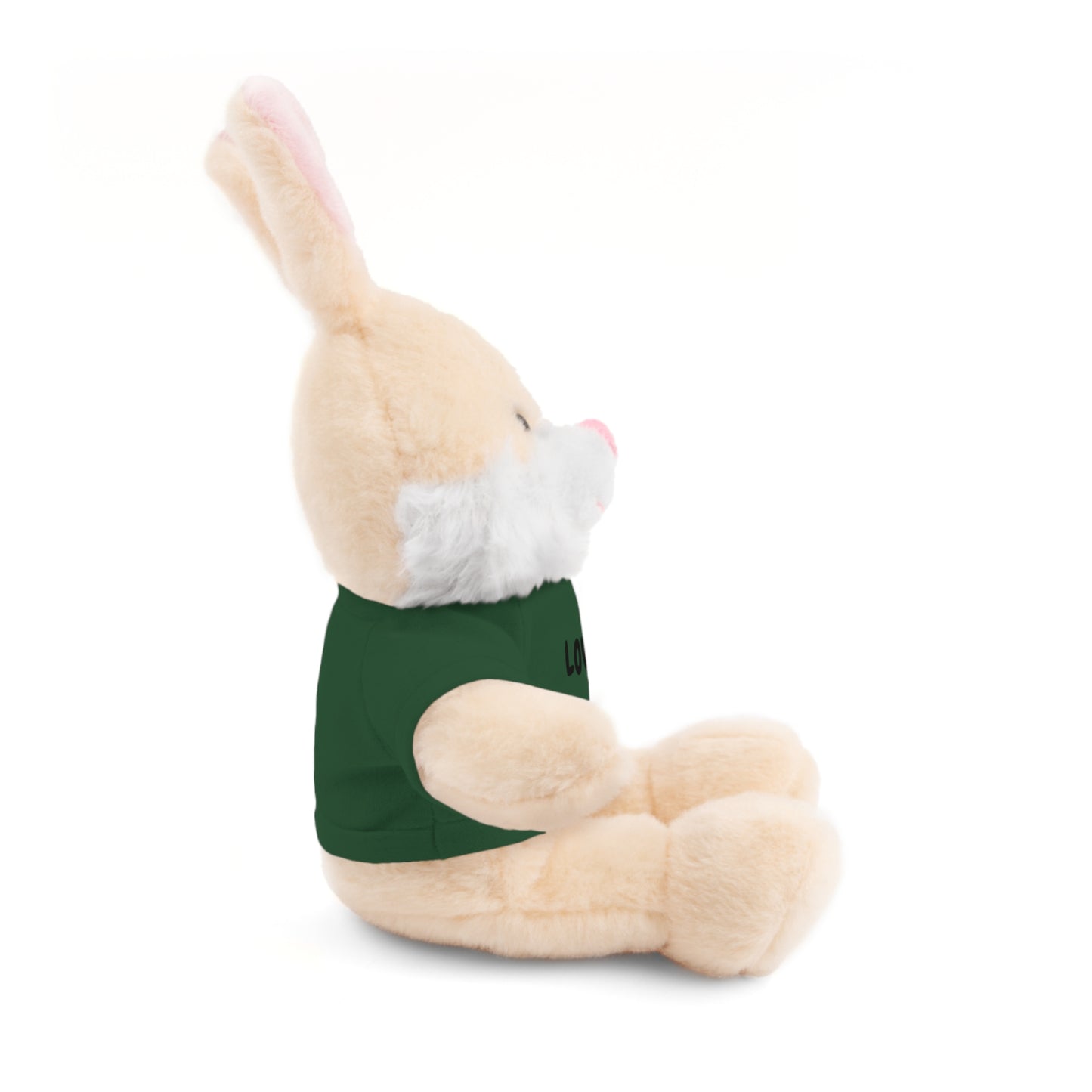 'Love You' Plush Animal with Tee — Cute & Cuddly Stuff with Support for your Home Team