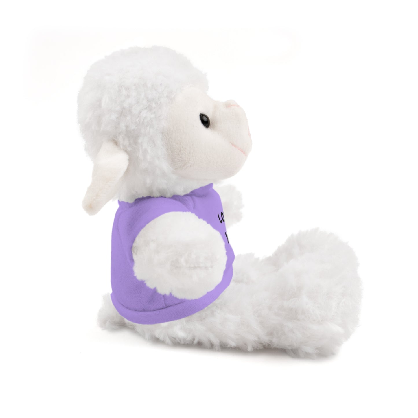 'Love You' Plush Animal with Tee — Cute & Cuddly Stuff with Support for your Home Team