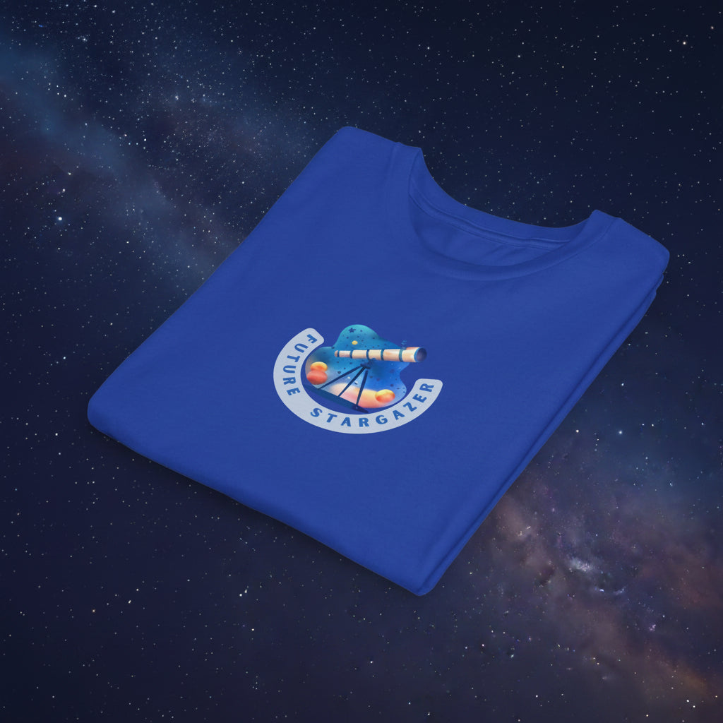 Youth Tee — 'Future Star' Space Telescope Graphic