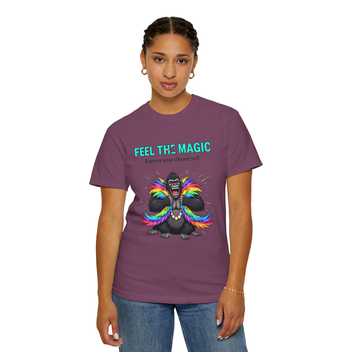 Girl‑Girl™ 01A · “Feel the Magic” Unisex Tee