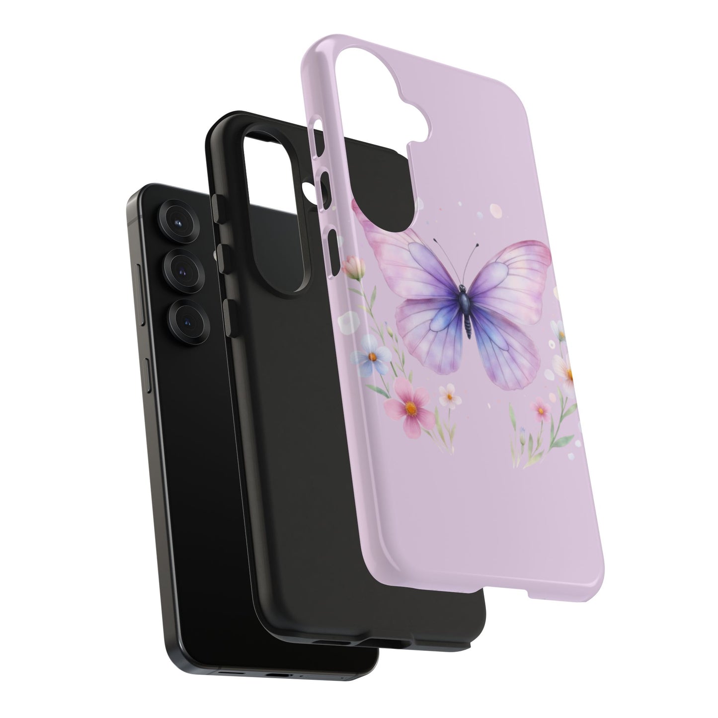 Phone Case: Playful Butterfly is Tough