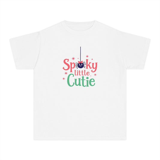 Youth Tee — "Spooky Little Cutie" Halloween Kids Shirt