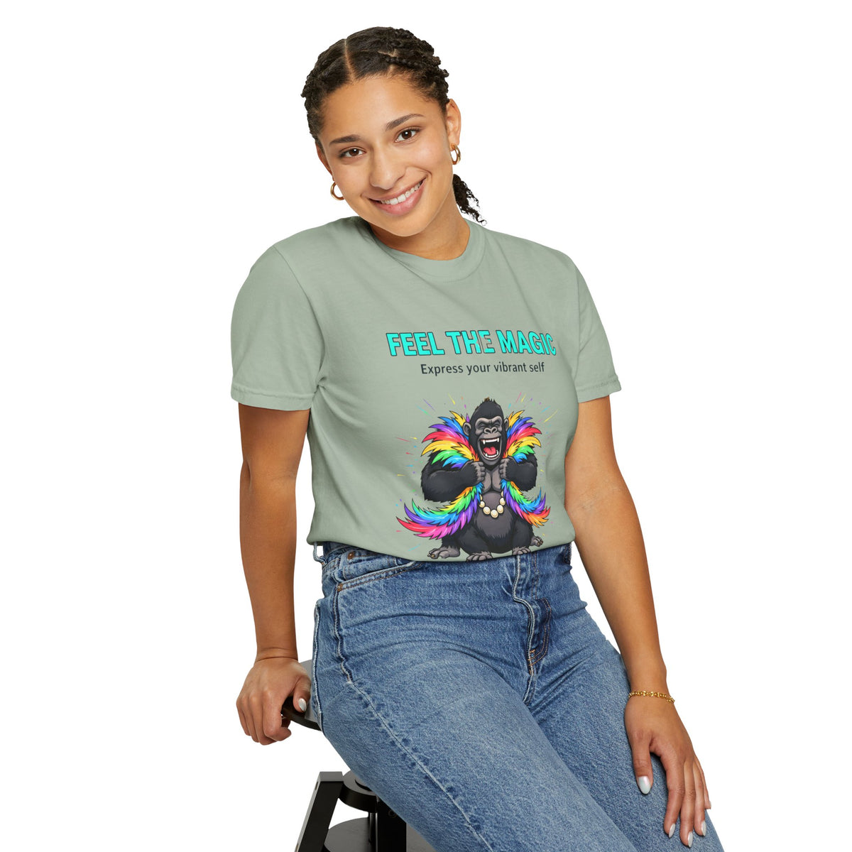 Girl‑Girl™ 01A · “Feel the Magic” Unisex Tee