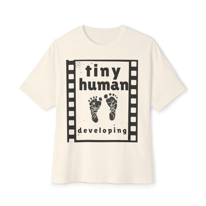 Tiny Human Developing Tee — Pregnancy Announcement T-Shirt