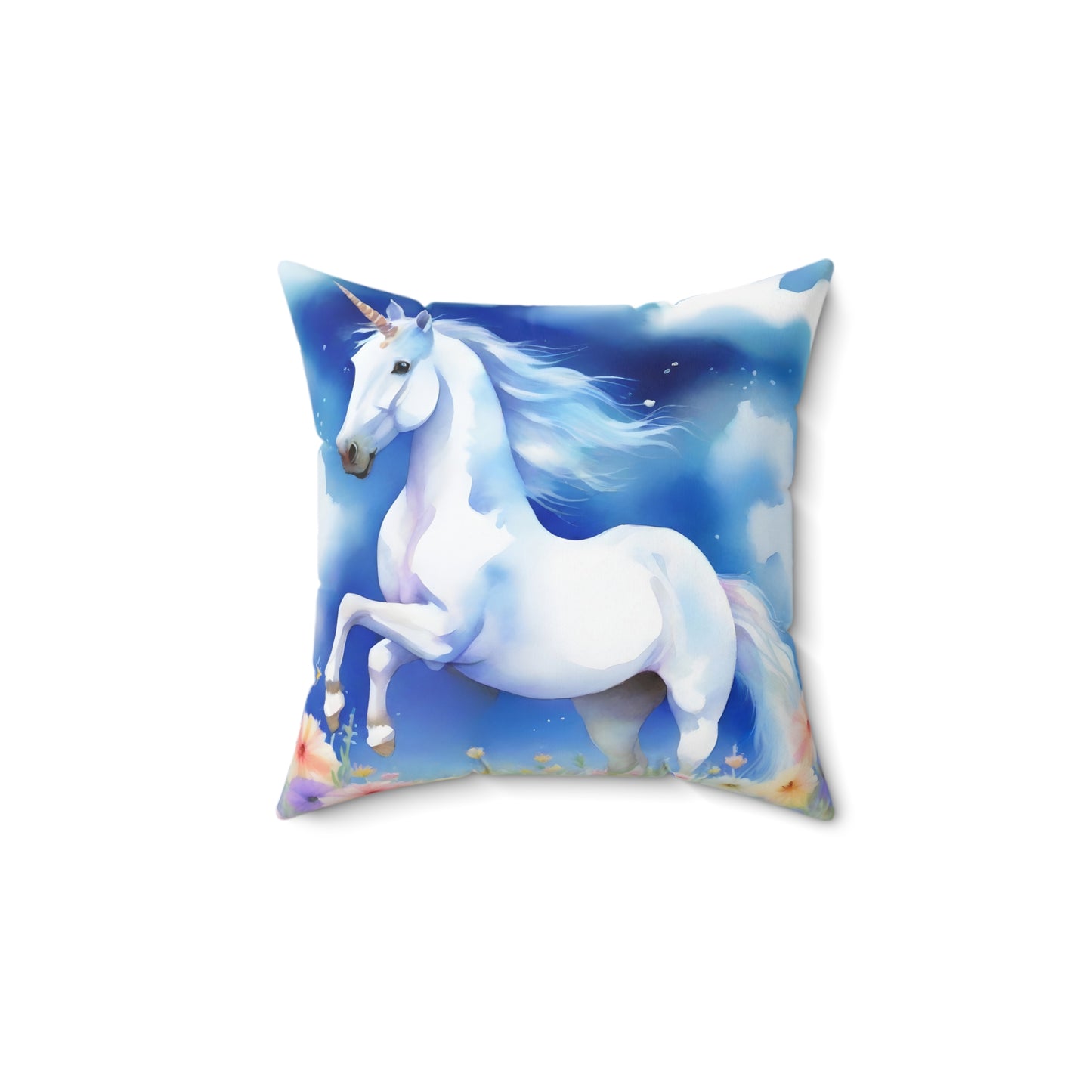 Pillow: Unicorn Magic Square Pillow — Decorative Cushion