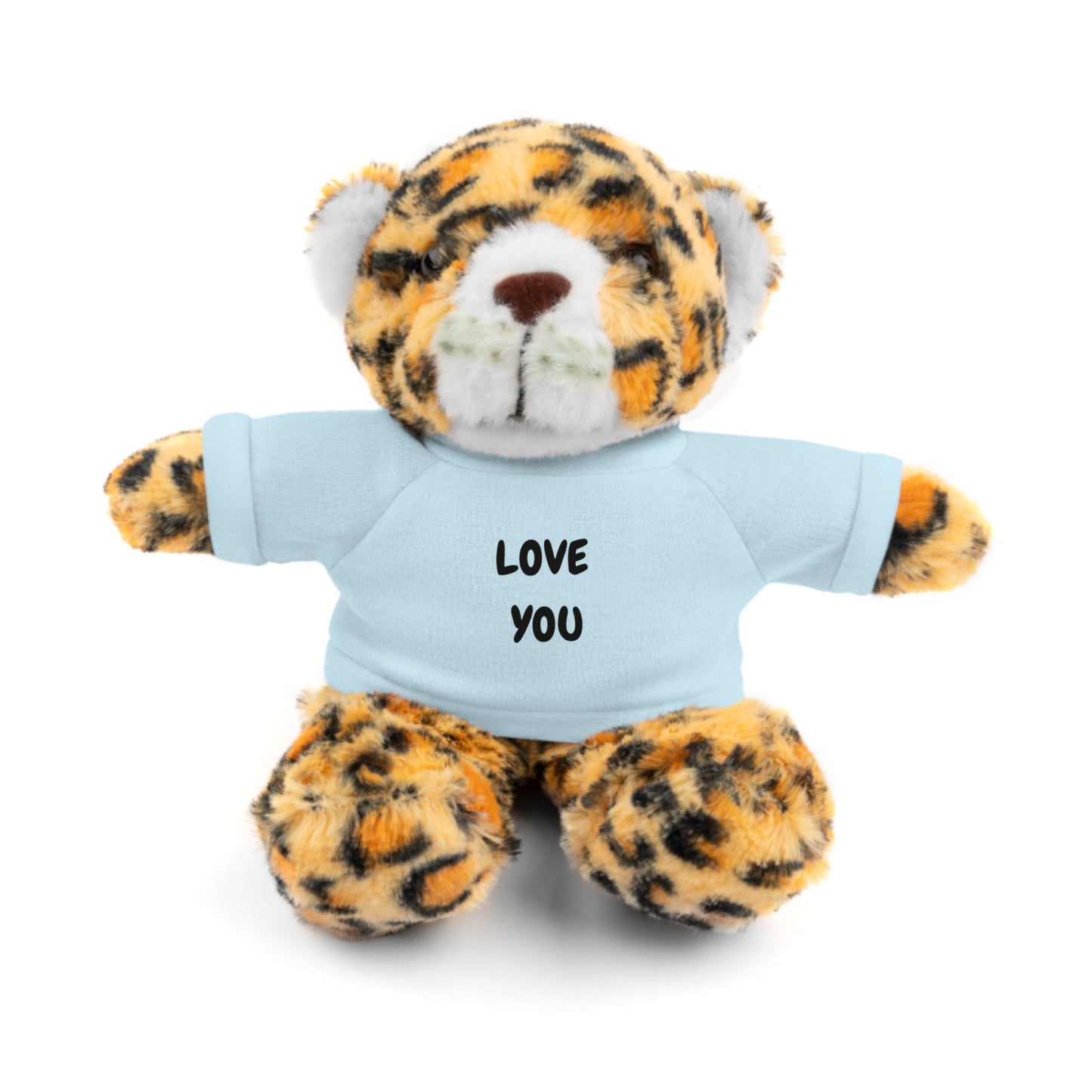 'Love You' Plush Animal with Tee — Cute & Cuddly Stuff with Support for your Home Team