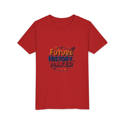 Youth Tee – "Future History Maker" Patriotic Kids T-Shirt (Boys & Girls)
