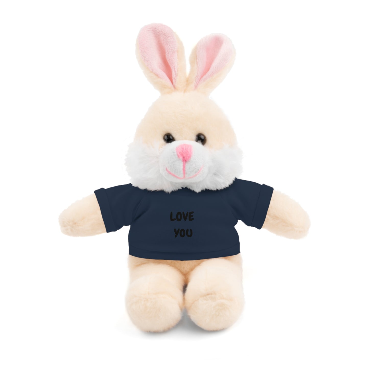 'Love You' Plush Animal with Tee — Cute & Cuddly Stuff with Support for your Home Team