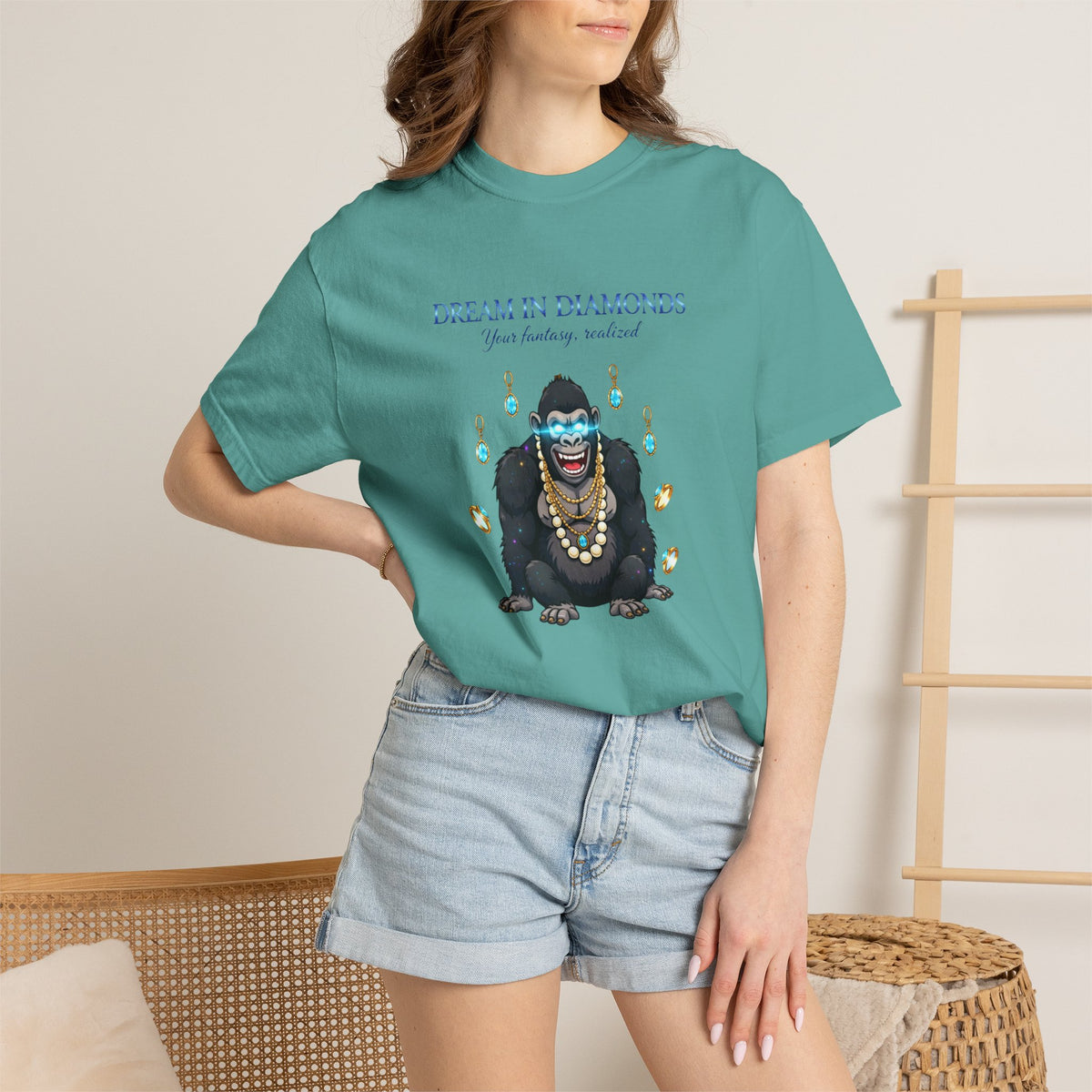 Girl‑Girl™ 01A · “Dream in Diamonds” Unisex Tee