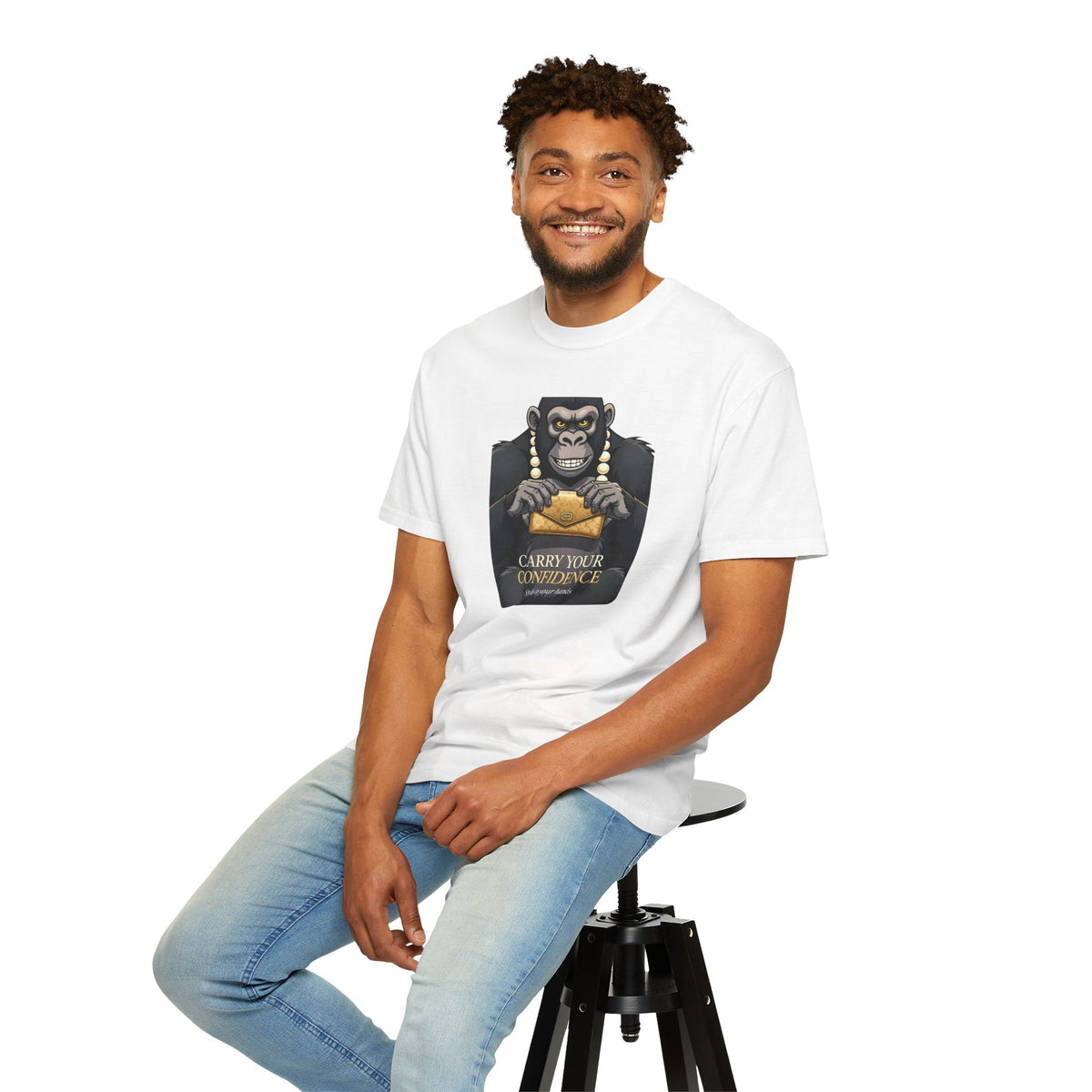 Girl‑Girl™ 01A · “Carry Your Confidence” Unisex Tee