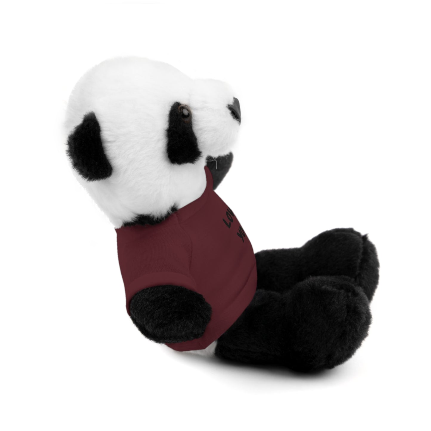 'Love You' Plush Animal with Tee — Cute & Cuddly Stuff with Support for your Home Team