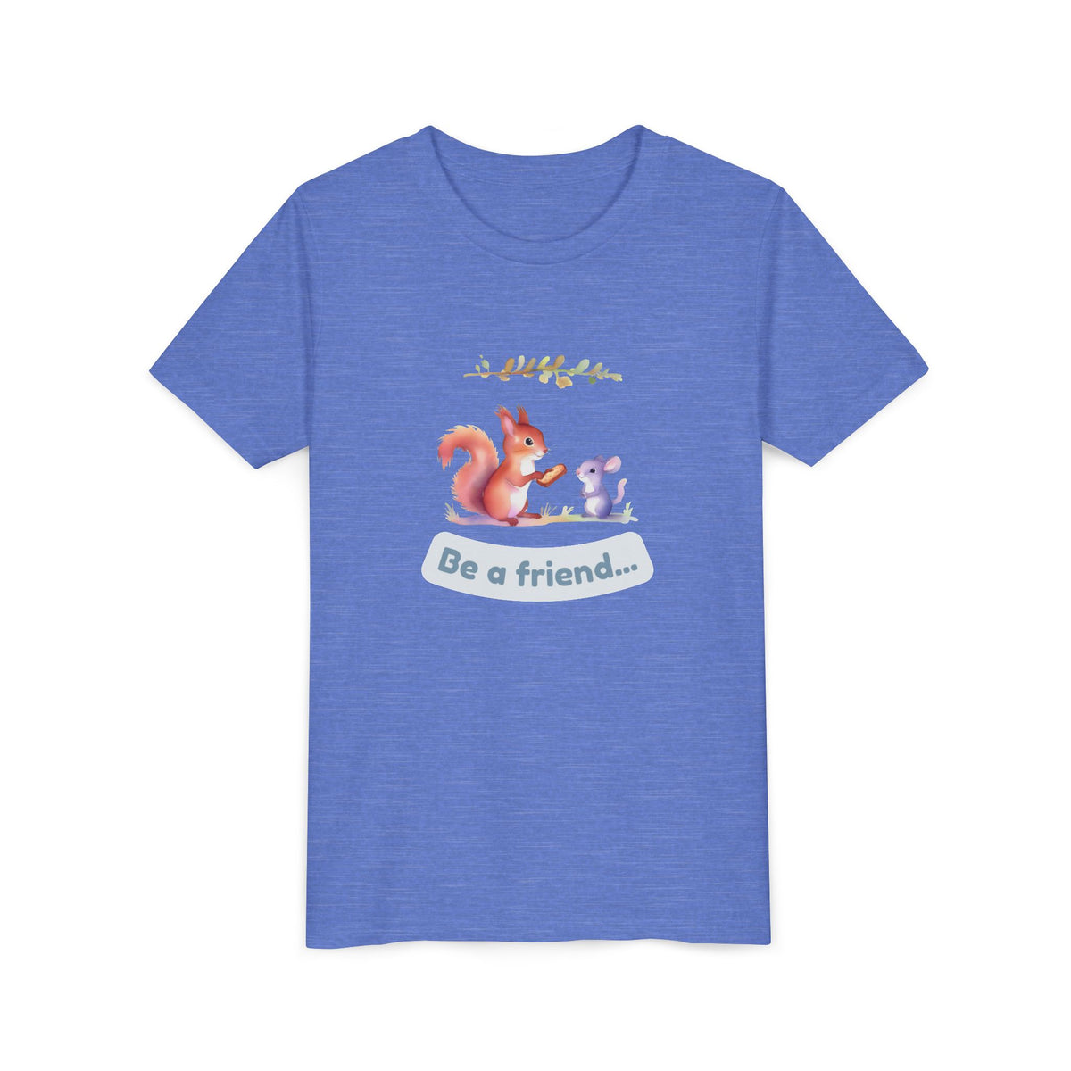Affirmation Kids T‑Shirt – Be a Friend – Back to School Confidence Tee