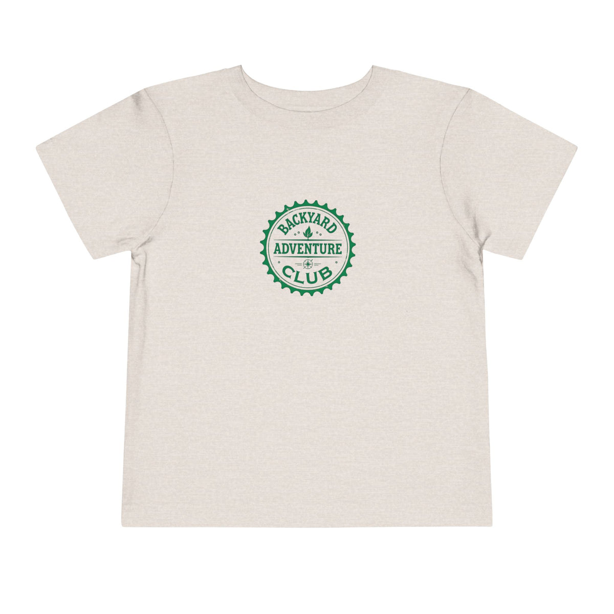 Toddler Tee — “Backyard Adventure Club” | Little Explorer Nature Shirt
