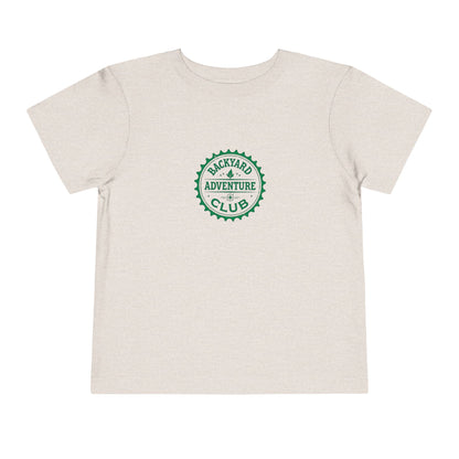 Toddler Tee — “Backyard Adventure Club” | Little Explorer Nature Shirt