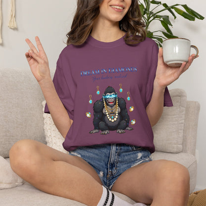 Girl‑Girl™ 01A · “Dream in Diamonds” Unisex Tee