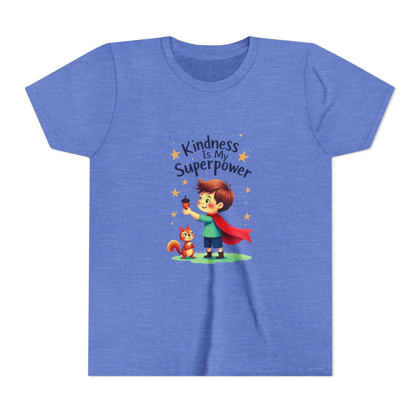 Affirmation Kids T‑Shirt – " Kindness is My Superpower– Back to School Confidence Tee