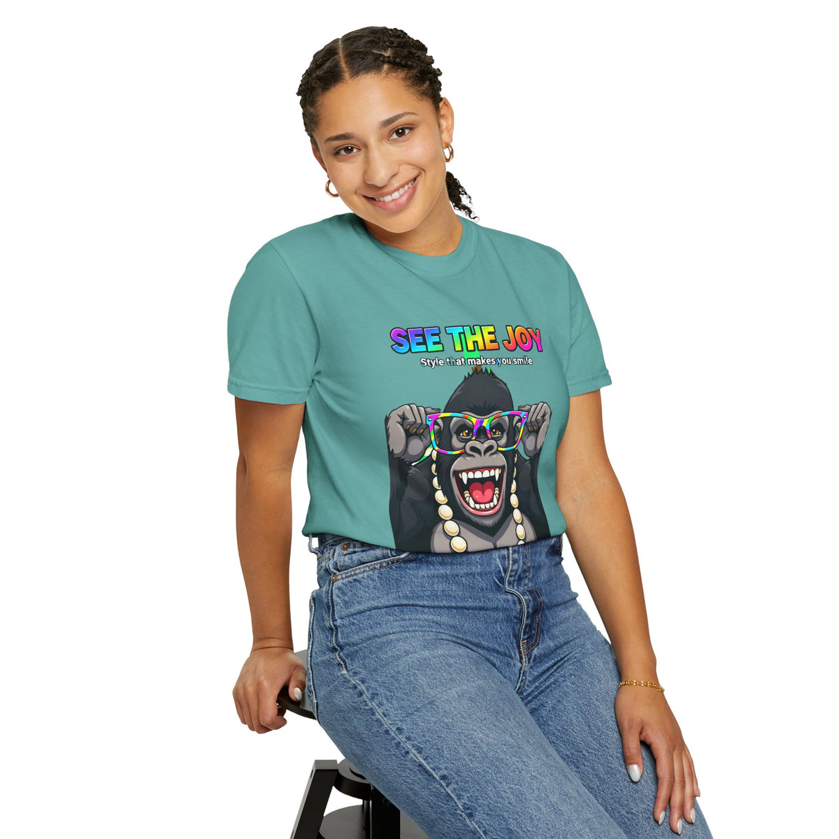 Girl‑Girl™ 01A · “See the Joy” Unisex Tee