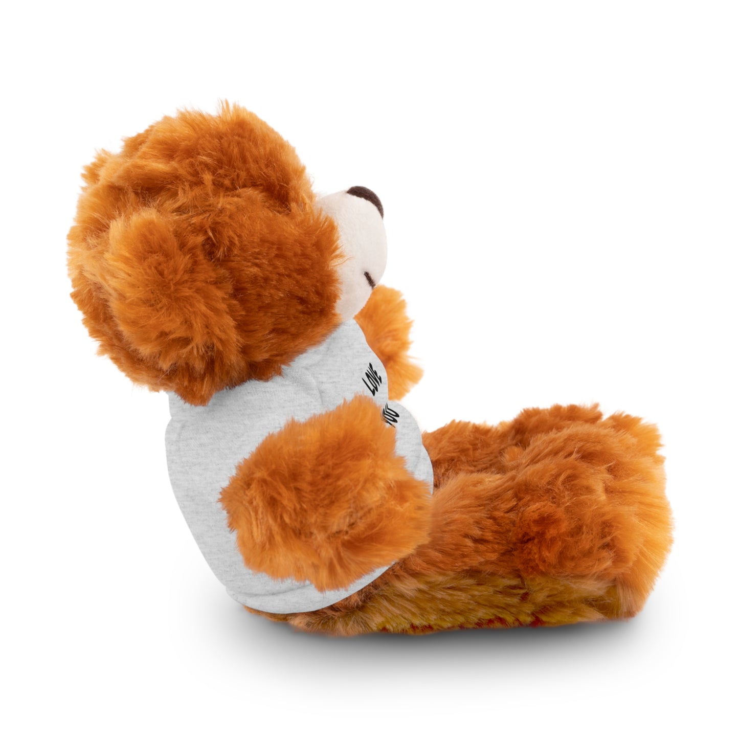 'Love You' Plush Animal with Tee — Cute & Cuddly Stuff with Support for your Home Team