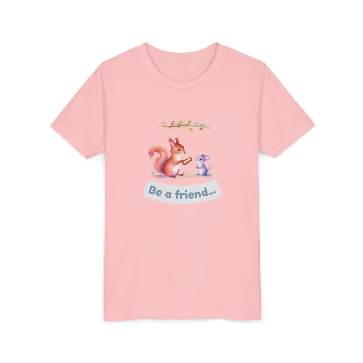 Affirmation Kids T‑Shirt – Be a Friend – Back to School Confidence Tee